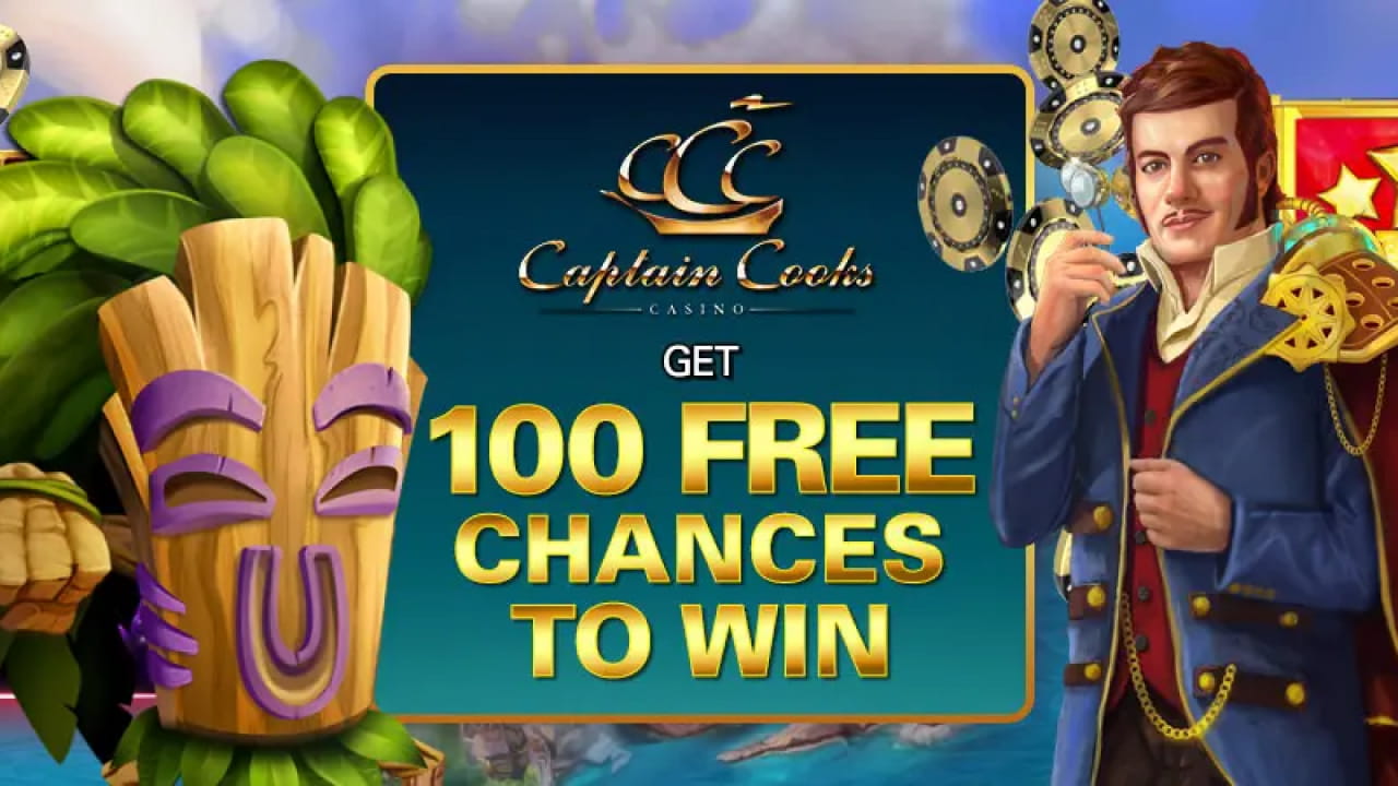 Captain cooks online casino bonuses