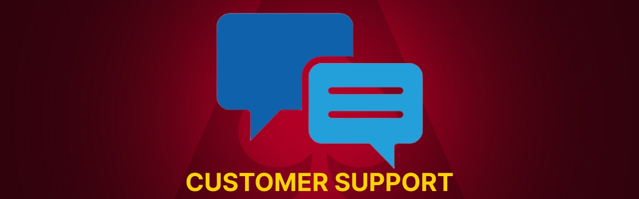 Customer support at party casino