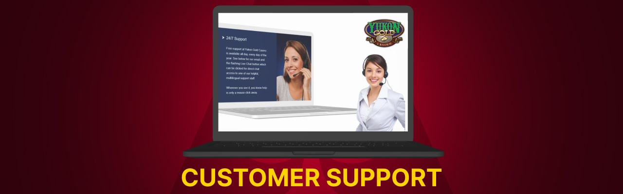 Customer support at yukon gold