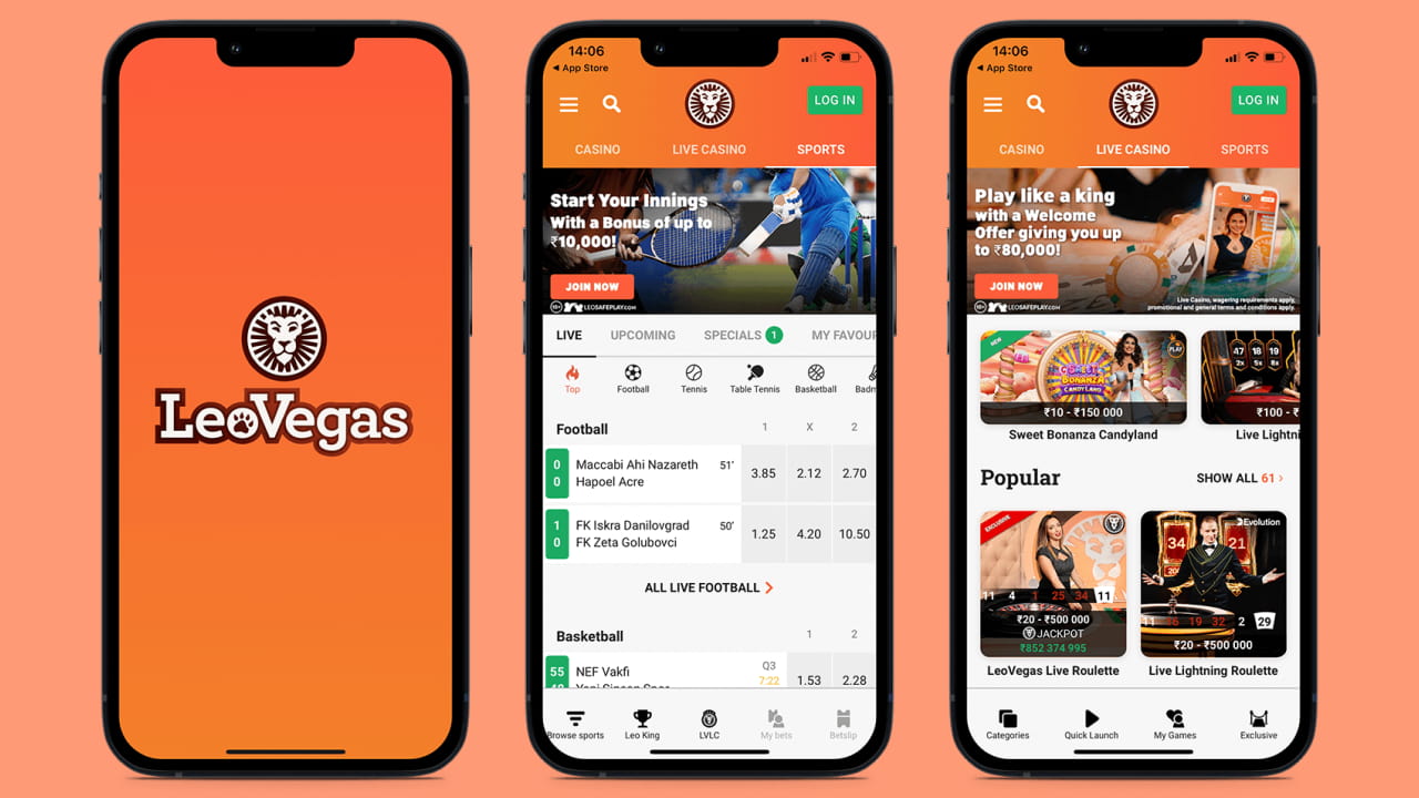 LeoVegas casino mobile