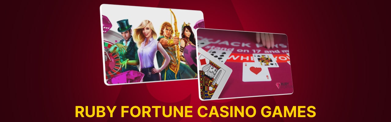 Ruby fortune online casino games