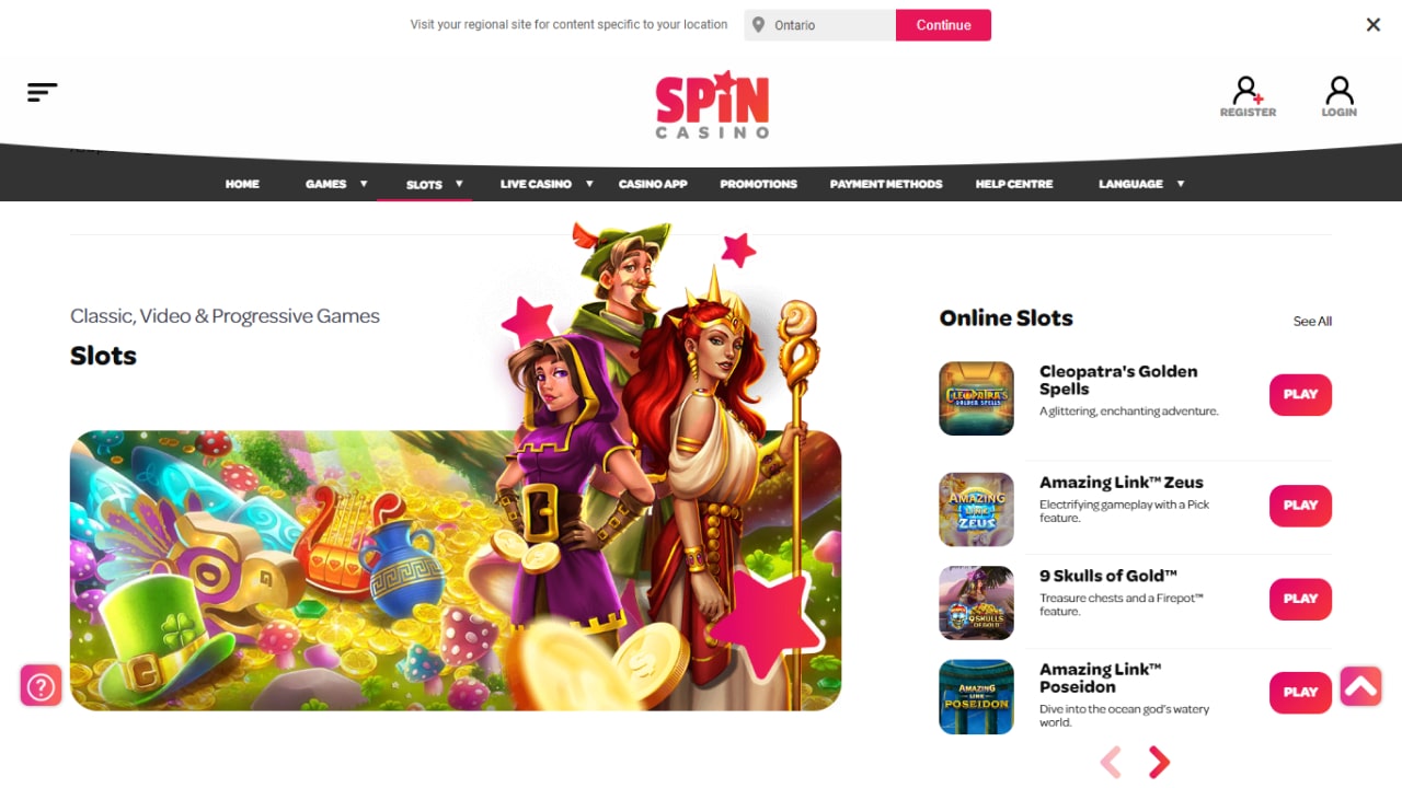 Spin Casino Slots