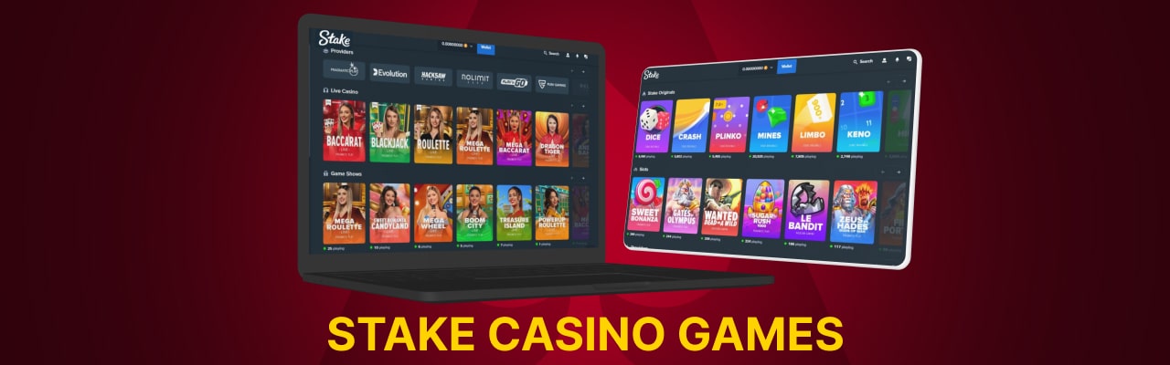 Stake online casino games