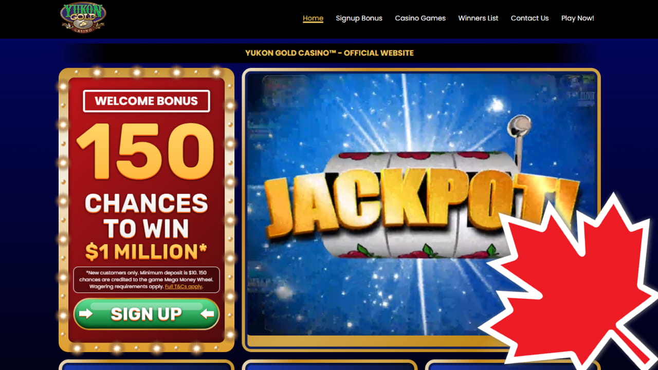 Yukon Gold Online Casino Canada