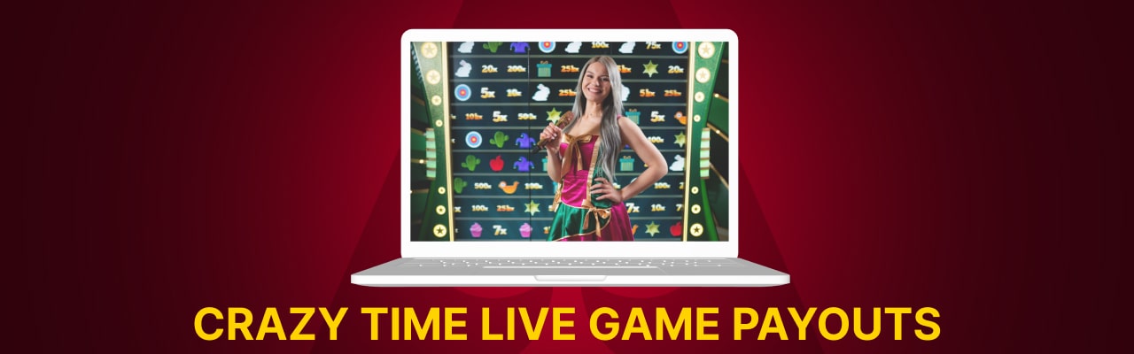 Crazy time live game payouts