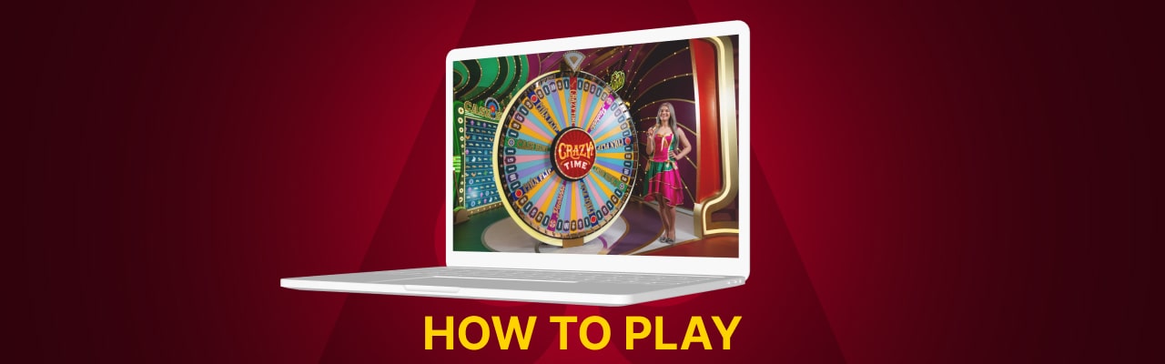 Play crazy time live casino game