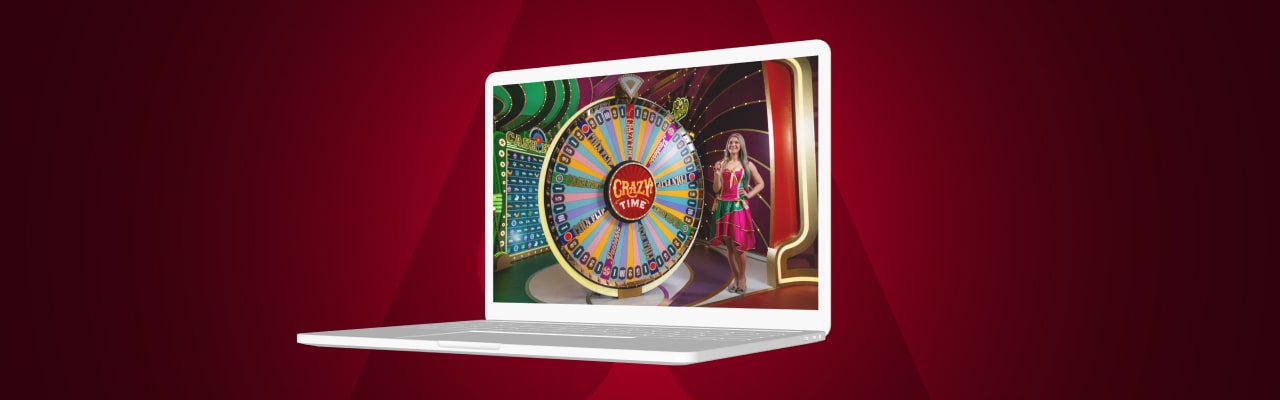 Play crazy time live casino game