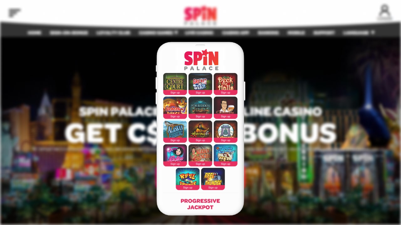 Spin Palace mobile