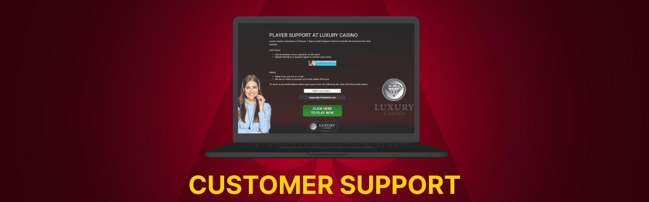 Customer support at luxury