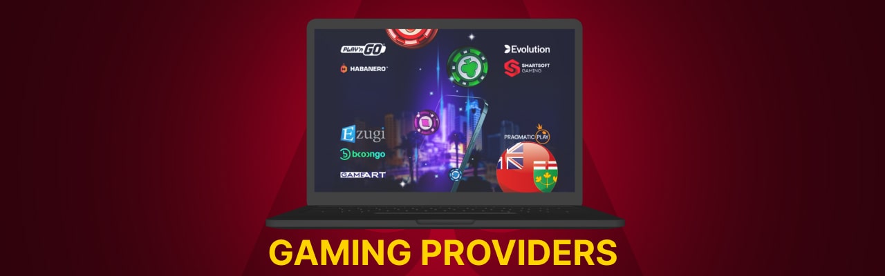 Providers of live dealer gaming software