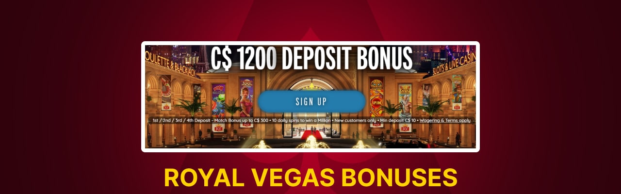 Royal vegas online casino bonuses