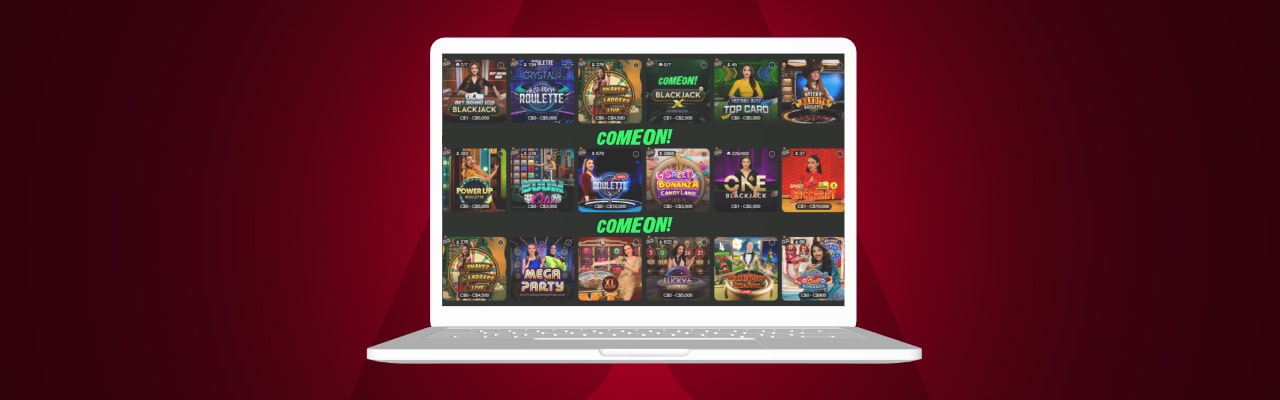 Comeon casino live casino games