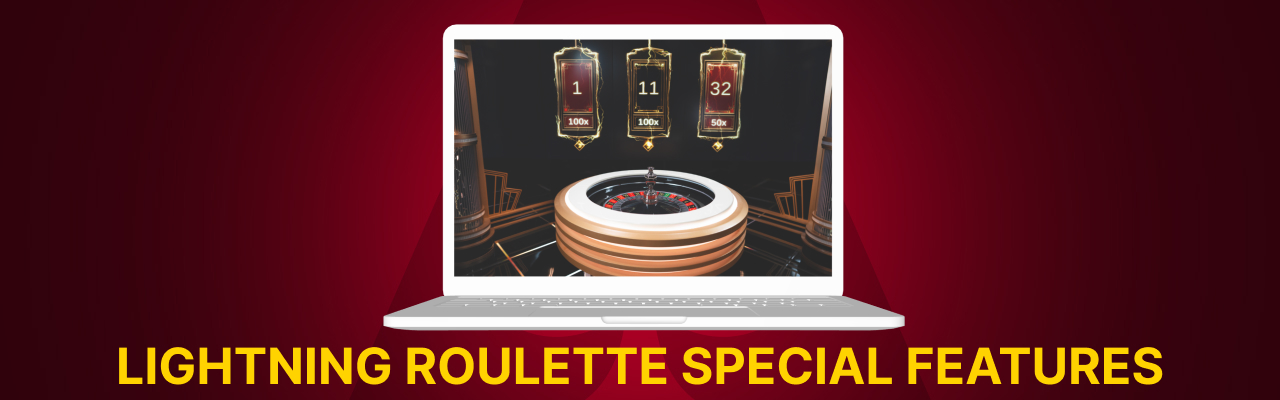 Lightning roulette special features