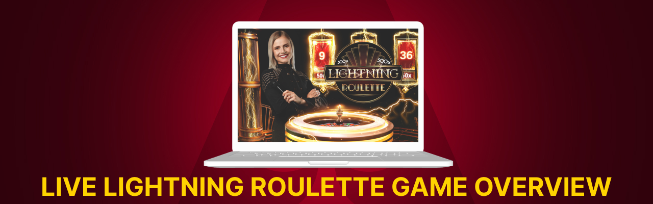 Live lightning roulette game