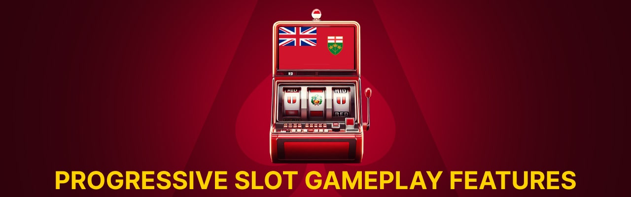 Progressive slots gameplay features