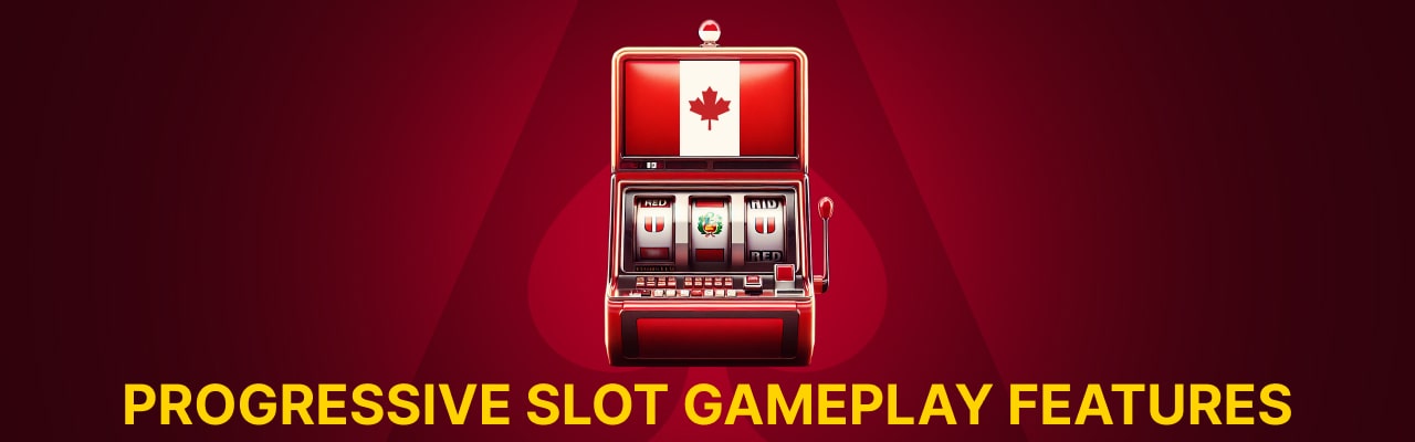 Progressive slots gameplay features