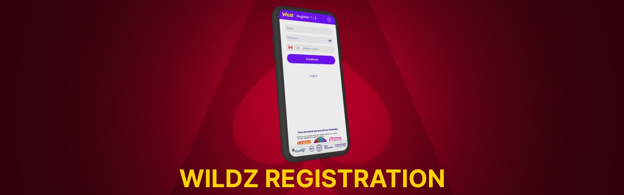 Wildz casino registration