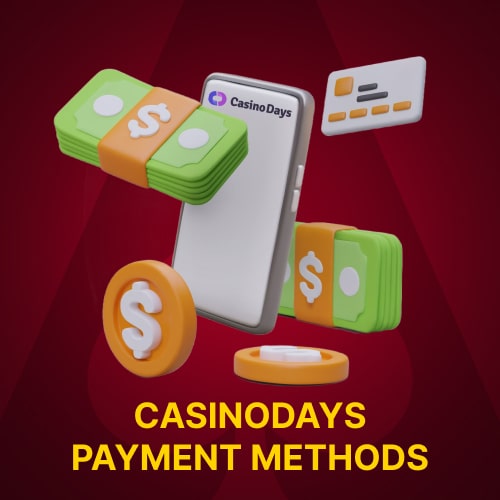 Casinodays payment methods
