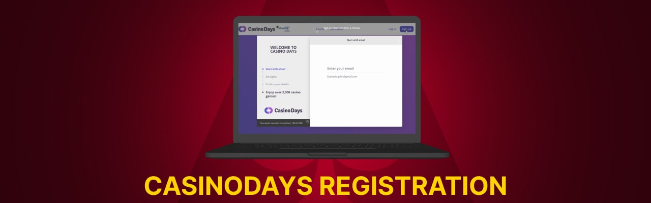 Casinodays registration