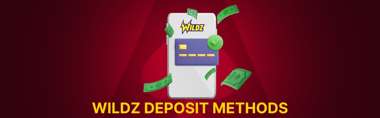 Deposit methods at wildz